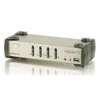 ATEN CS1734B-A7-G ATEN CS1734B 4 prievadų USB 2.0 KVMP jungiklis OSD, 4x USB kabeliai, 2 prievadų šakotuvas, garsas