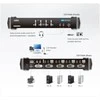 Aten 4-port USB DVI Dual Link/Audio KVMP jungiklis | Aten | 4 prievadų USB DVI dviejų jungčių / garso KVMP™ jungiklis