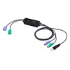 Aten | USB į PS/2 keitiklis, 80 cm | CV10KM