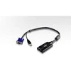 Aten USB VGA Virtual Media KVM Adapteris | Aten | Adapteriai | USB VGA virtualios laikmenos KVM adapteris | 1 x RJ-45 Moteris, 1 x A tipo USB vyris 1 x HDB-15 Vyras