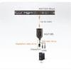 „Aten“ USB „DisplayPort“ virtualios medijos KVM adapterio kabelis (palaiko išmaniųjų kortelių skaitytuvą ir garso įterpimo įrenginį) | „Aten“ | USB „DisplayPort“ virtualios medijos KVM adapterio kabelis (palaiko išmaniųjų kortelių skaitytuvą ir garso įterpimo įrenginį)
