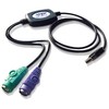 ATEN UC10KM-AT ATEN PS/2 į USB adapteris, keitiklis su 90 cm laidu