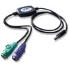 ATEN UC10KM-AT ATEN PS/2 į USB adapteris, keitiklis su 90 cm laidu