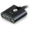 Šakotuvas ATEN US424-AT ATEN US424-AT 4 prievadų USB periferinio bendrinimo įrenginys