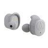 Belaidės TWS ausinės sportui Audio-Technica ATH-SPORT7TWGY Wireless In-ear Headphones, pilkos