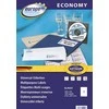 Lipnios etiketės Avery Europe, A4, 210x297mm, 1 etiketė lape, 100 lapų, baltos spalvos