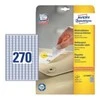 Lipnios etiketės Avery Zweckform, A4, 17.8x10mm, 270 etikečių lape, 25 lapai