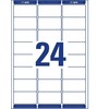 Avery Zweckform L7159-100 - Baltas - Rectangle - Permanent - DIN A4 - Envelope - Paper