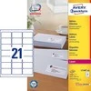 Avery Zweckform LABEL. ZF 7160 63.5X38,1 100 ARK. / 2100 ETIKETĖ - 7160- 100