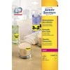 Avery Zweckform neoninės etiketės 99,1 x 38,1 mm geltona (L7263Y-25)