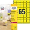 „Avery Zweckform Gelton“ neoninės etiketės, 38,1 x 21,2 mm (L7651Y-25)