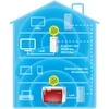 Maršrutizatorius AVM FRITZ! Powerline 1260E 1200 Mbit/ai Ethernet LAN jungtis „Wi-Fi“ Balta 1 vnt