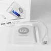 AXAGON ADSA-1S USB2.0 – SATA HDD išorinis adapteris, įsk. 2,5" dėklas