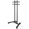 Laikiklis „Tech“ didelis universalus plokščiaekranis vežimėlis / stovas ant grindų (VESA 800 x 600) – 1,8 m Ø50 mm stulpai