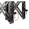 Laikiklis B-Tech SYSTEM X - Vesa 400 ramię pop out micro do BT8390