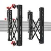 Laikiklis B-TECH AV SYSTEM X - VESA 400 POP-OUT FLAT SCREEN INTERFACE ARMS WITH MICRO-ADJUSTMENT FOR BT8390 (PAIR)