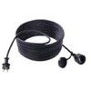 BACHMANN ilgintuvas 3G1.5mm2 juodas, 25m, apsauginis kontaktas H07RN-F guma/neoprenas