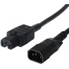 Bachmann Netzkabel C14 Stecker/ C15 Buchse juodas 2m