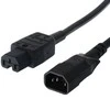 Bachmann Netzkabel C14 Stecker/ C15 Buchse juodas 2m