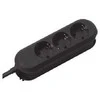 Bachmann lizdų juosta SMART 3 krypčių, juoda 1,5 m, be jungiklio