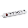 Bachmann lizdų juosta SMART 6 krypčių, balta 3,0 m, su jungikliu