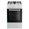 Dujinė viryklė su dujine orkaite BEKO FSG52020FW