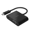 Belkin USB-C į VGA adapteris 60W PD, juodas AVC001btBK