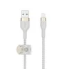 „Lightning“ Laidas - Belkin 3 m Balta
