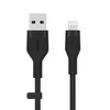 Belkin Flex Lightning/USB-A 1m MFI sertifikatas, juodas CAA008bt1MBK