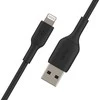 Belkin Lightning Cable 3m, PVC, juodas, MFI sertifikatas.