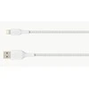USB kabelis Belkin Boost Charge Braided USB-A to Lightning 1.0m baltas