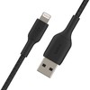 Belkin Lightning to USB-A kabelis 3m, pintas, MFI sertifikatas, juodas