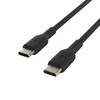 BELKIN BOOST CHARGE USB-C TO USB-C CABLE, 2M, Juodas