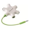 Belkin F8Z274bt RockStar 5 x 3,5mm Jack Audio Splitter balta