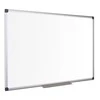 Emaliuota baltoji magnetinė lenta BI-OFFICE MAYA 90x60, aliuminio rėmas