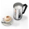 Bialetti MK01 Automatinis pieno putų plaktuvas, Nerūdijančiojo plieno