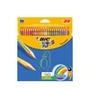 Bic Spalvoti pieštukai Tropicolors2, 24 spalvų rinkinys, 832568