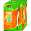 Bic Tušinukas Eco Round Stic 1.0 mm, juodas, pakuotėje 60 vnt. 256644