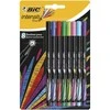 Bic Rašiklių rinkinys FineLiners Intensity Fine 0,4 mm, 8 spalvų rinkinys 449268
