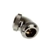 Bitspower Multi-Link adapteris 60 laipsnių 12mm OD iki 12mm OD kietas vamzdelis - blizgus juodas