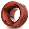 Bitspower adapteris G1/4 colio kištukinis į G1/4 colių lizdas – raudonas
