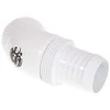 Bitspower jungtis, 45 laipsnių, G1/4 colio AG – 13 mm ID – pasukama, balta