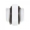 Bitspower Adapteris tiesus G1/4 col. AG į G1/4 col. AG – baltas