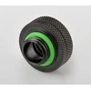 Bitspower Multi-Link Adapteris Connection straight G1/4 inch female thread to 16mm OD hard tube – matte juodas