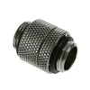 Bitspower adapteris, tiesus, G1/4 colio AG į G1/4 colio AG – pasukamas, blizgus sidabrinis