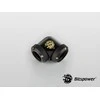 „Bitspower Multi-Link“ adapteris 90 laipsnių 12 mm AD iki 12 mm AD kietas vamzdis – suodžiai