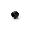 Bitspower Touchaqua Adapteris straight G1/4 inch female to G1/4 inch female – 2 pack, 10mm, juodas