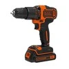 Black &amp; Decker Juodas &amp; Decker Akumuliatorinis smūginis gręžtuvas BDCHD18KB 18V 2 x 1,5 Ah, Juodas &amp; Decker