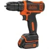 Akumuliatorinis suktuvas-gręžtuvas Black &amp; Decker BDCDD12-QW 12V 1,5Ah