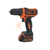 Black & Decker BD suktuvas 10,8V BDCDD12KB 2x1,5Ah WALIZKA